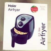 ราคา Haier Airfryer หม้อทอดไฟฟ้าไร้น้ำมัน 2.5ลิตร รุ่นHAF-K25B2 (4858575353)