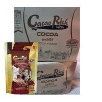 ราคา Cacao Rich โกโก้ริช ผงโกโก้ชนิดสีมาตราฐาน/สีเข้ม/สีแดงเข้ม ยกลัง 24ถุง (28260389225)