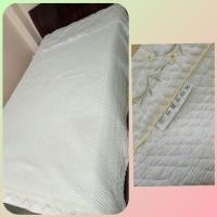 ราคา ผ้าคลุมเตียง ปูรองนอนได้ค่ะ 5.5 ฟุต มือสอง (ทำความสะอาดแล้วค่ะ) (11430638576)