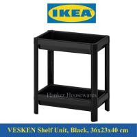 ราคา Ikea VESKEN ชั้นวางเครื่องเทศ 36x23x40 ซม. สีดํา ขาว สําหรับห้องน้ํา ห้องครัว (19389057734)