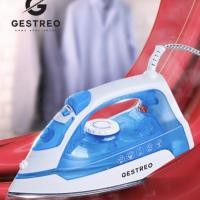 ราคา เตารีดไอน้ำ GESTREO 1200W เตารีดผ้าเรียบ เครื่องรีดผ้า น้ำหนักเบา (16033396385)