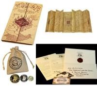 ราคา เหรียญ ธนบัตร ฮอกวอตส์ แฮร์รี่พอตเตอร์ Hogwarts Coin Harry Potter Wizard World Paper Bank แผนที่ตัวกวน จดหมาย (5250299641)