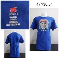 ราคา เสื้อยืดมือสอง USA Hanes ลายOBAMA ใส่หมวก TRUMPแท้ (17734243409)