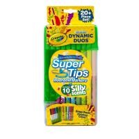 ราคา Crayola Dynamic Duos SuperTips Washable Markers 20 สี ของแท้ ลิขสิทธิ์แท้ (8358521532)