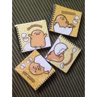 ราคา แถมฟรีสติ๊กเกอร์ little twin stars ขอบทอง 2แผ่น สมุดโน้ตไข่ขี้เกียจกุเดะทามะ Gudetama (ชุด 4 เล่ม) (111445760)