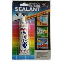 ราคา กาวซิลิโคนตู้ปลา Sealant ซ่อมตู้ปลา คุณภาพสูงจากอเมริกา 45g (7208683810)