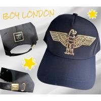 ราคา พร้อมส่ง หมวก BOY LONDON สีดำ ปักเลื่อมสีทองตรงโลโก้นก (24432877806)