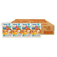 ราคา Dutch Mill ดัชมิลล์ นมเปรี้ยว ยูเอชที รสส้ม 90มล. x 48กล่อง (25336155867)