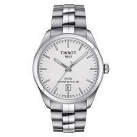 ราคา Tissot PR 100 Automatic ทิสโซต์ พีอาร์ 100 T1014071103100 สีขาว เงิน นาฬิกาผู้ชาย (13285654763)