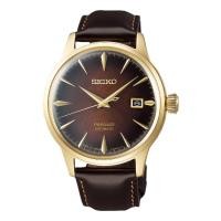 ราคา SEIKO PREASAGE นาฬิกาข้อมือผู้ชาย สายหนัง รุ่น SRPD36J1 - สีน้ำตาล (7410769817)
