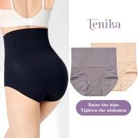 ราคา TENIKA กางเกงในเก็บพุง เอวสูง กางเกงในไร้ขอบ เนื้อผ้าใส่สบาย มีแกนกันม้วน ลดหน้าท้อง กระชับพุง (26906865957)