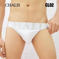 ราคา กางเกงในชาย เซ็กซี่ Chalis : Tanga (ขาว) (1886034486)