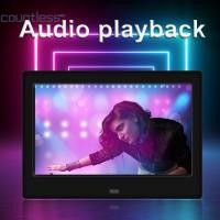 ราคา กรอบรูปดิจิตอลขนาด 7 นิ้ว MP3 MP4 เครื่องเล่นภาพยนตร์เอาต์พุตเสียง กรอบอิเล็กทรอนิกส์ HD พร้อมรีโมทคอนโทรลรองรับหลายภาษา [ไร้เคาน์เตอร์] (26773130223)