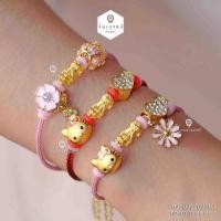 ราคา --ข้อมือสไตล์แพนโดร่า ปี่เซียะทองคำแท้99.99% น้ำหนัก 0.2 กรัม ข้อมือปี่เซียะทองแท้ (7218619228)