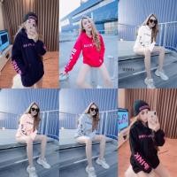 ราคา เสื้อกันหนาวแขนยาวผ้าแมงโก้ มีหมวกฮู้ด สกรีนลาย BLACKPINK ตรงอกกับแขน 2 ข้าง งานสวย ใครเป็น BLINK ห้ามพลาดน๊าา (7512505441)