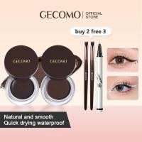 ราคา Gecomo 24H Long Wear Eyeliner Cream, Quick Drying Waterproof Eyeliner Gel with Eyeliner BrushMatte Eyeliner Cream (26873675323)