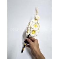 ราคา ช่อเชิญ ช่อพระ ดอกไม้จันทร์ 9 ดอกเล็ก งานปราณีต พร้อมส่ง (26558060300)