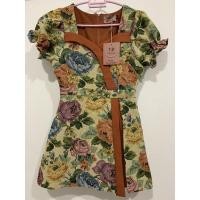 ราคา Jumpsuit จั้มสูท จั้มสูทขาสั้น ผ้าทอ งานป้าย Yada (10642470749)