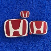 ราคา โลโก้ * H ติดรถ Honda City ปี 08-10 (ชุด หน้า+หลัง+แตร ) ราคายกชุด มี 3 ชิ้น มีสามสีให้เลือก (5378177916)