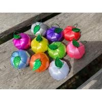 ราคา ลูกส้มใบเลื่อมร้อยดิ้น (ตัวเปล่า) เหรียญโปรยทาน (3707075179)