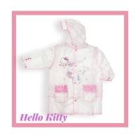 ราคา พร้อมส่ง เสื้อกันฝนลายคิตตี้ เสื้อกันฝนเด็ก งานลิขสิทธิ์แท้ (6290262705)