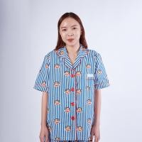 ราคา PAUL FRANK ชุดนอน WOMENS SS BASIC STRIPE PANTS SET (21684707048)