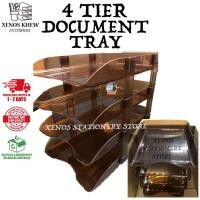 ราคา 4 TIER DOCUMENT TRAY / DOCUMENT TRAY 4 LAYER (26726083082)