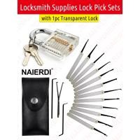 ราคา Naierdi 15 in 1 ล็อคเลือกชุดกุญแจหักลบเครื่องมือช่างกุญแจอัตโนมัติ Key Extractor ล็อค Picks เครื่องมือล็อคโปร่งใส (27461778375)