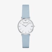 ราคา Emporio Armani นาฬิกาข้อมือผู้หญิง Armani Silvery White Dial Blue รุ่น AR1928 (6035927109)