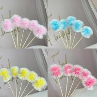 ราคา 5ชิ้น/เซ็ตของลูกขนพู่เค้กตกแต่งขนาดเล็กด้านบนเจ้าหญิงงานเลี้ยงวันเกิดเค้กตกแต่งด้านบนสีรุ้งลูกแฟนตาซีราชินีตกแต่งเค้ก (25758373166)