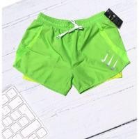 ราคา กางเกงขาสั้นมีซับในใส่วิ่งออกกำลังกาย (4377915351)