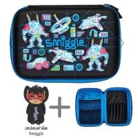 ราคา เซ็ทกล่องดินสอและเทปลบคำผิด Smiggle Robot Hardtop case+Eraser tape (8323137385)
