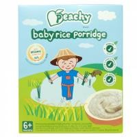 ราคา peachy ข้าวหอมมะลิบดผสมฟรุกโทโอลิโกแซคคาไรด์ วิตามินรวม และธาตุเหล็ก (20 กรัม x 5 ซอง) (24812219125)