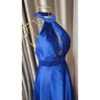 ราคา ชุดราตรีสีน้ำเงิน ชุดออกงานสีน้ำเงิน Size M ชุดราตรี ชุดออกงาน ชุดเพื่อนเจ้าสาว ชุดเดินพรมแดง ชุดเดรสยาว งานป้ายมือสอง (28870421013)