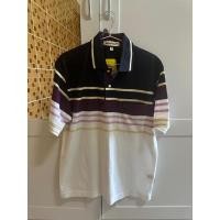 ราคา เสื้อโปโลสีดำลายพื้นขาว HAZARD ไซส์M มือสอง (27228491396)