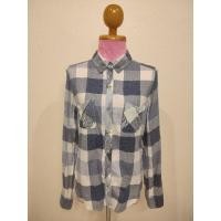 ราคา Abercrombie & Fitch (New York) Brand_2nd hand เสื้อเชิ้ตลายแขนยาวผ้าเนืัอนุ่มเบาใส่สบาย ฝ้าย100% แท้มือสองกระสอบนำเข้า (25514405202)