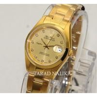 ราคา นาฬิกา Olym pianus lady sapphire sportmaster 28 มม. 6834L29-404E เรือนทอง (27680690612)