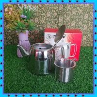 ราคา ชื่อ : ZEBRA TEAPOT WITH FILTER กาน้ำชาสแตนเลส 2.5 ลิตร มีขา ตราหัวม้าลาย ตราม้าลาย Zebra, เครื่องครัวสแตนเลส กาน้ำช (4808044757)