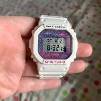 ราคา CASIO นาฬิกาข้อมือ G-SHOCK รุ่น DW-5600DN-7DR สีขาว(พร้อมกล่อง) (21485553727)