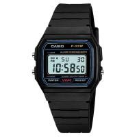 ราคา Casio Standard นาฬิกาข้อมือชาย,หญิง รุ่น F-91W-1DG - Black (139008145)