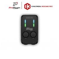 ราคา IK Multimedia iRig Pro Duo i/o อินเตอร์เฟส บันทึกเสียง 2 Chanel Audio Interface รองรับ (iOS/Android) (4407382080)