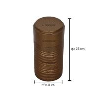 ราคา ตลับไม้มะม่วง สีทองแตก ขนาด กว้าง13cm. สูง25cm. (22634182313)