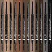 ราคา Nyx MICRO BROW สองหัวพร้อมแปรงเขียนคิ้วกันน้ํา กันเหงื่อ ติดทนนาน ไม่เปลี่ยนสี ดินสอเขียนคิ้ว (28569899085)