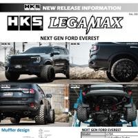 ราคา ท่อไอเสีย hks exhaust muffler ตรงรุ่น ford Next Gen Everest ปลาย Carbon 2.0 Turbo Twin Turbo ท่อ Stanless Steel (27409642660)