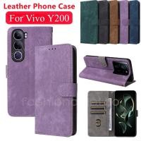 ราคา Flip หนังสําหรับ Vivo Y200 Y19s Y29 Y39 Y 200 Y 19s Y19 SY 29 Y 39 VivoY200 VivoY19s VivoY29 VivoY39 4G 5G Magnetic Bracket ปลอกกันกระแทกฝาหลัง (27615765626)