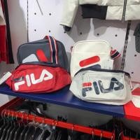 ราคา FILA 100% กระเป๋าคาดอก คาดเอว หนังล้วน สีสวยมากมาใหม่สวยมากค่าา ของแท้ป้ายครบ (389887867)