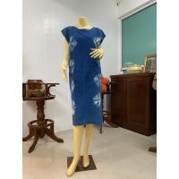 ราคา ชุดเดรสผ้ามัดย้อม เดรสย้อมผ้าครามแท้ (สินค้าลดล้างสต๊อก พร้อมส่ง) (26700924114)