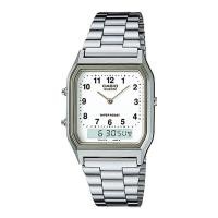 นาฬิกา Casio Active Dial Silver Tone รุ่น AQ-230A-7B