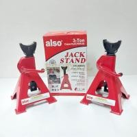 ราคา ขาตั้งแม่แรง ALSO 3 TON JACK STANDขาตั้งรถยนต์ 3 ตัน 2 ชิ้น (23520693881)