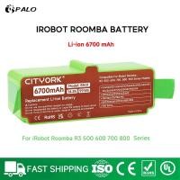 ราคา แบตเตอรี่ iRobot Roomba 14.8V 6700mAh Li-ion iRobot Roomba R3 500 600 700 800 Series (25022269084)